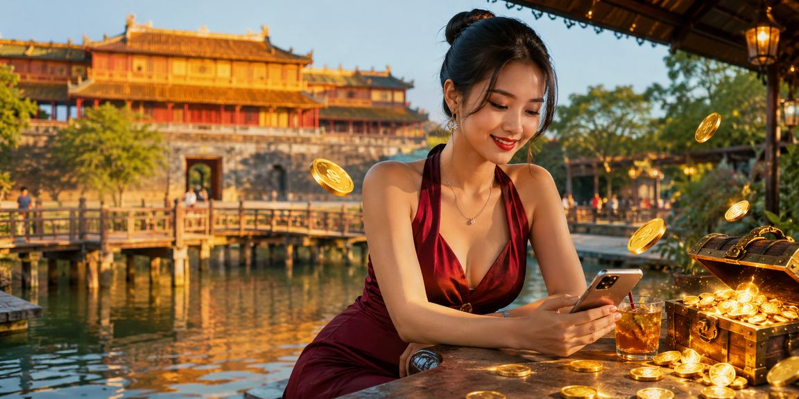 Người dùng tại Huế sử dụng điện thoại di động xem hướng dẫn cá cược và mẹo đặt kèo buổi tối